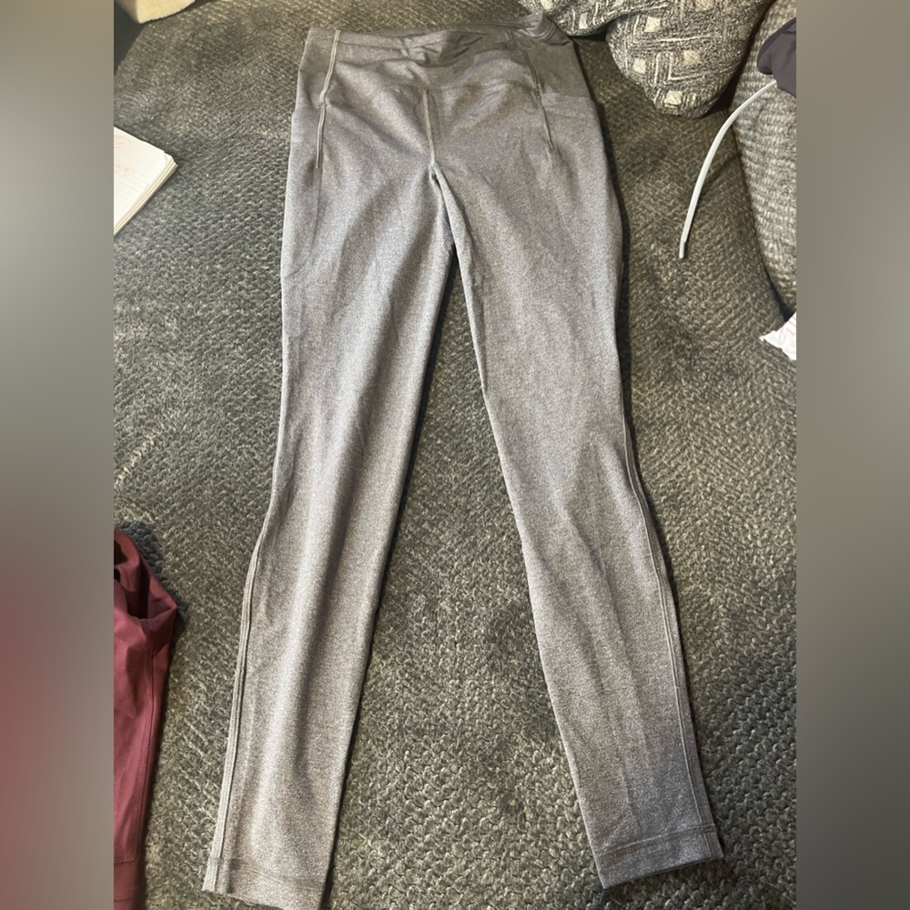 Gray Lululemon leggings size 8